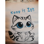coussin chat zen 3