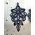 boucles oreilles délicates grandes charbon 1