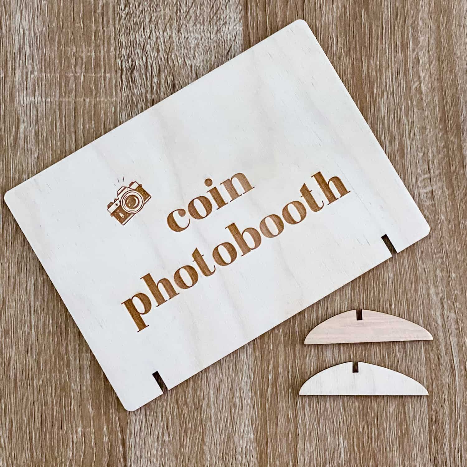 pancarte photobooth bois