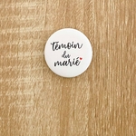 badge témoin mariée