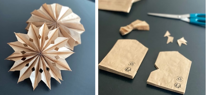 Tuto origami: étoile 