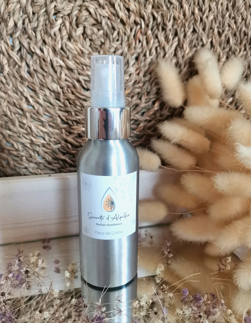 Parfum d'ambiance Fleur de coton - Parfums d'ambiance - Secrets d'Alpilles