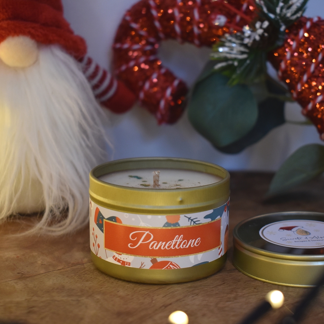 Fondant parfumé Panettone - collection Noël - Secrets d'Alpilles