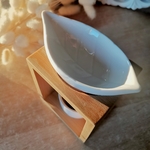 brûle parfum céramique blanche