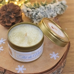 bougie thé de noël