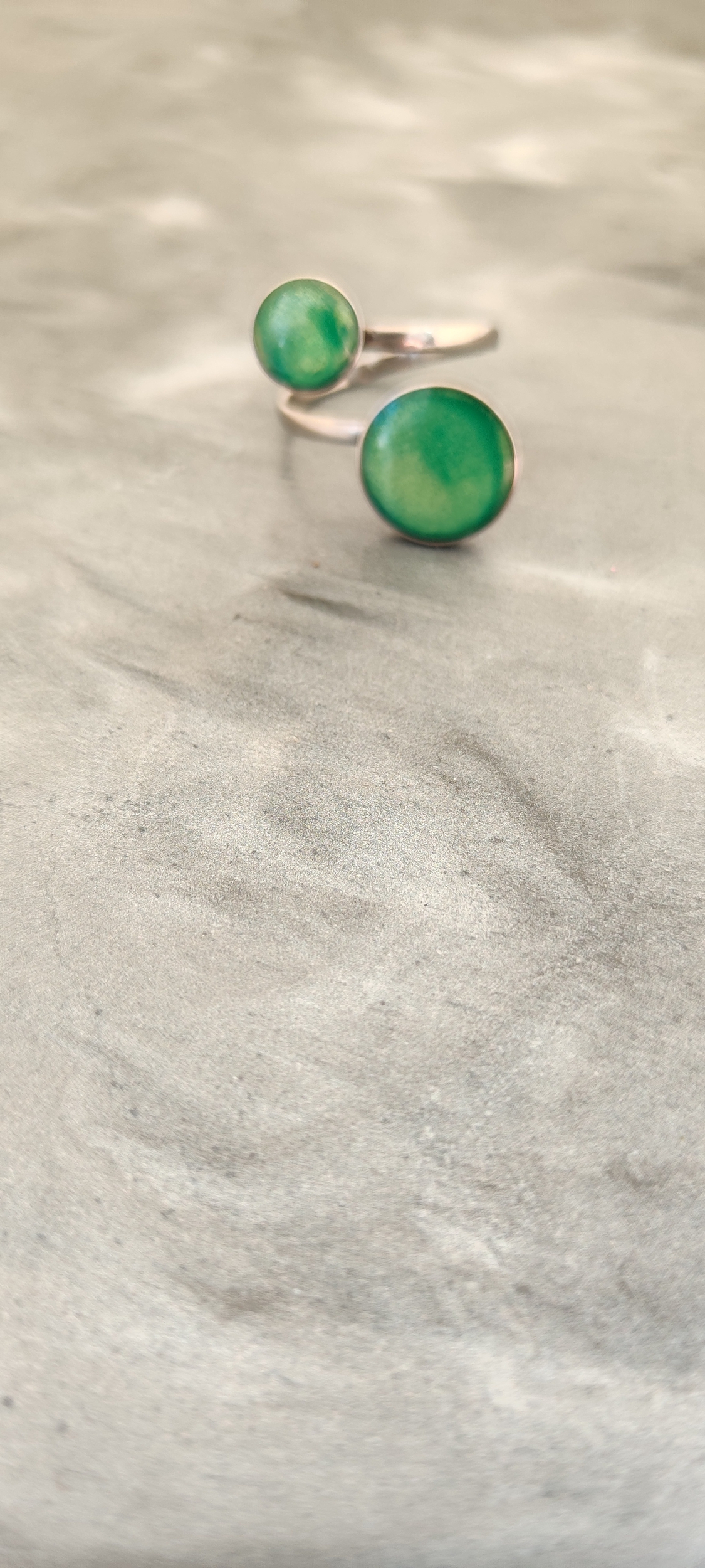bague mia vert
