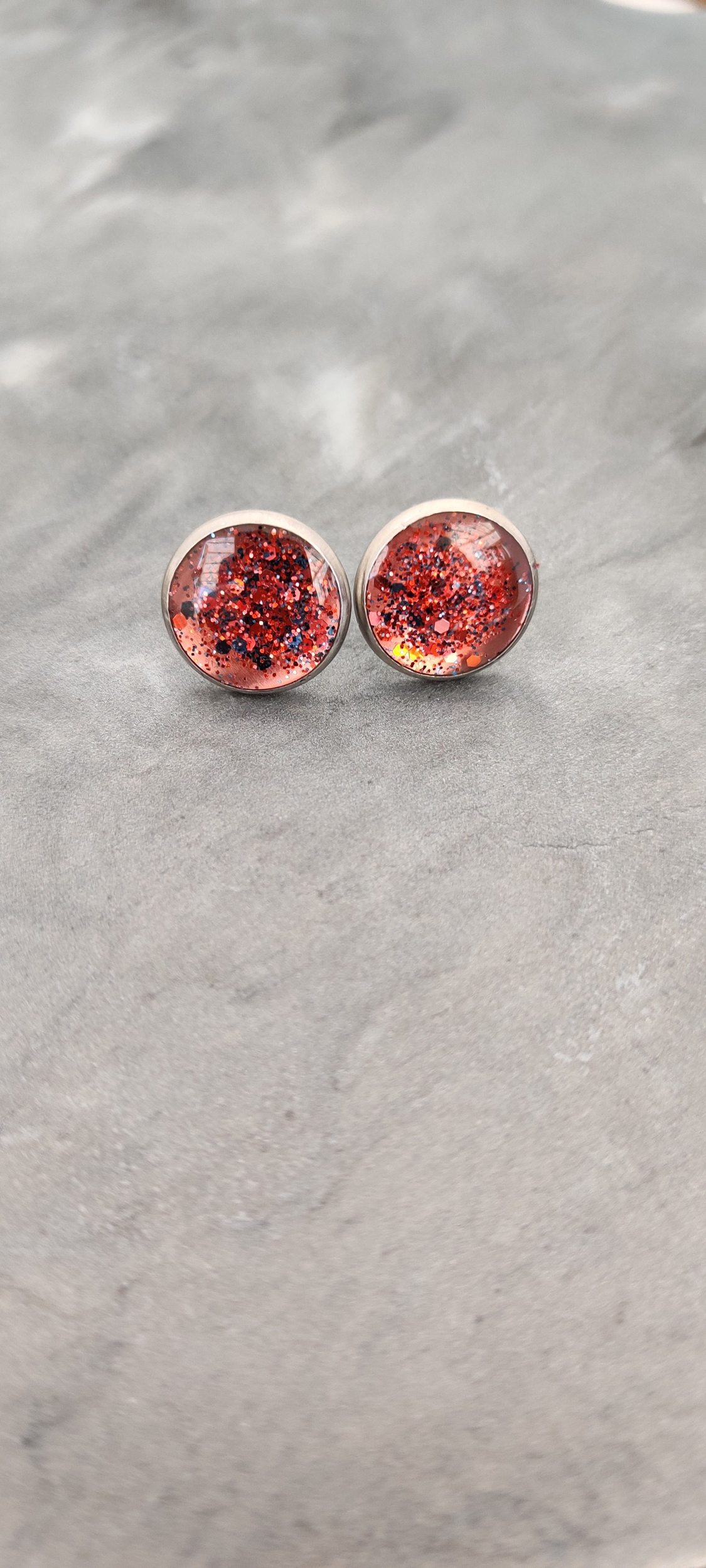 b oreilles maya rouge paillettes