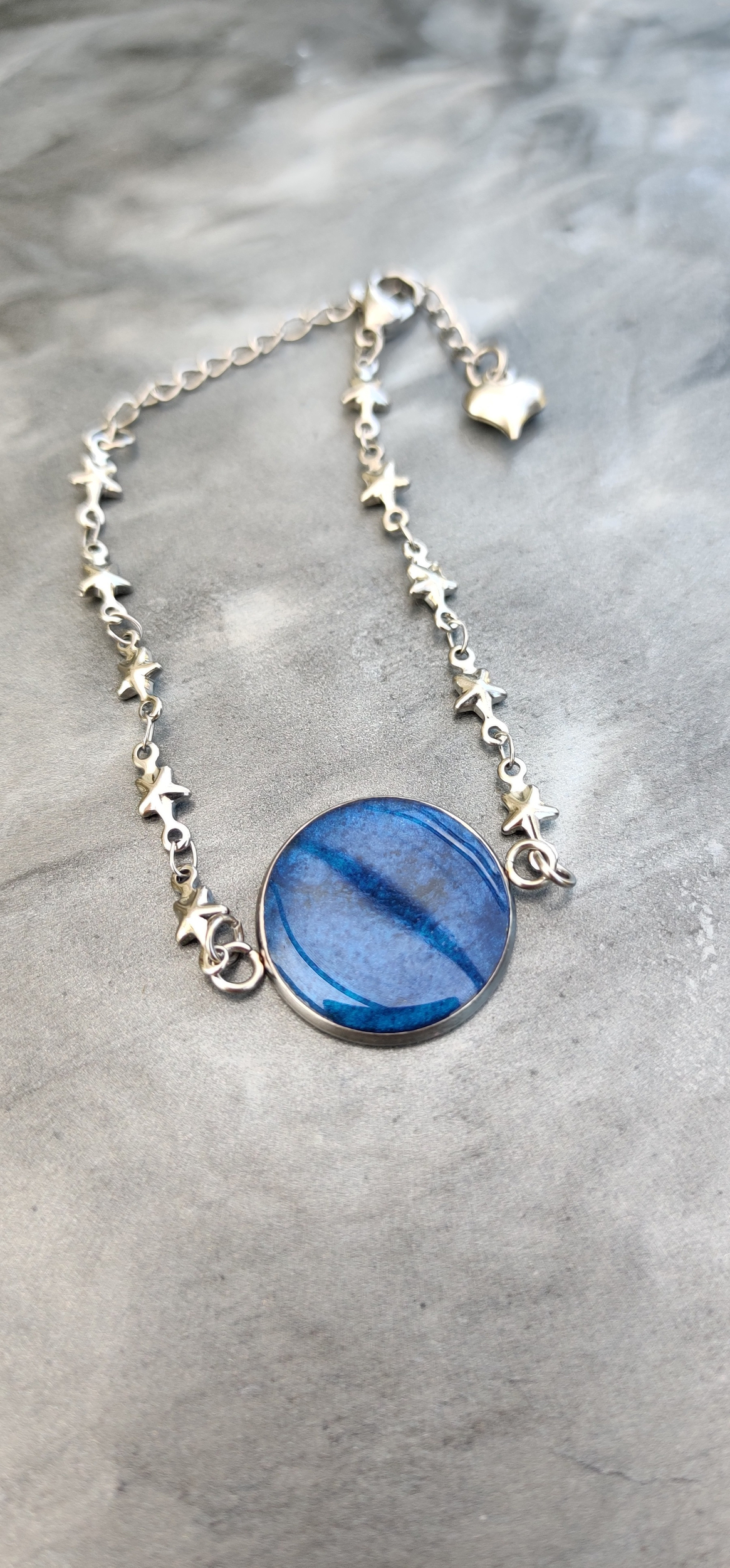Bracelet star bleu