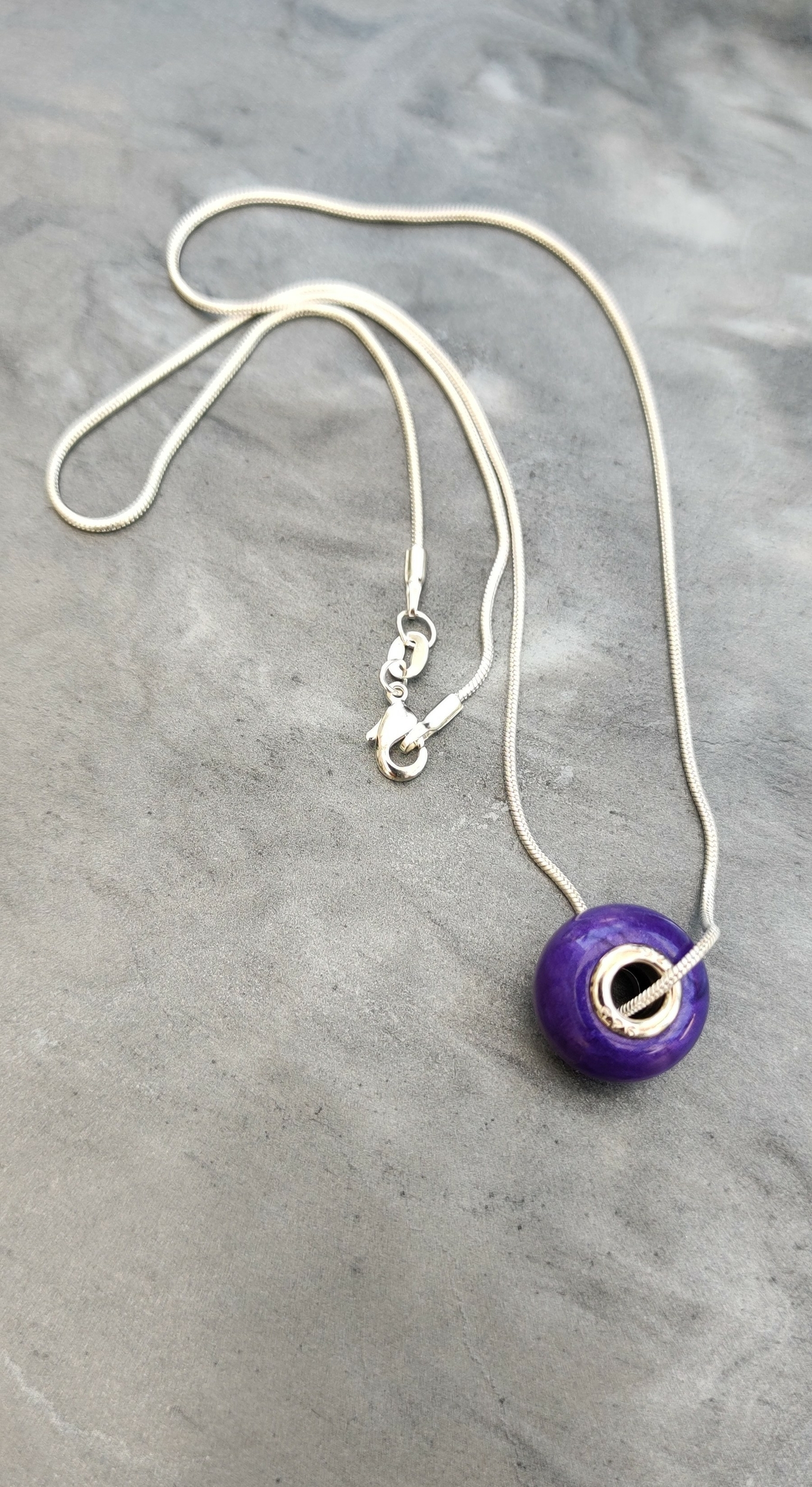 Collier ella violet