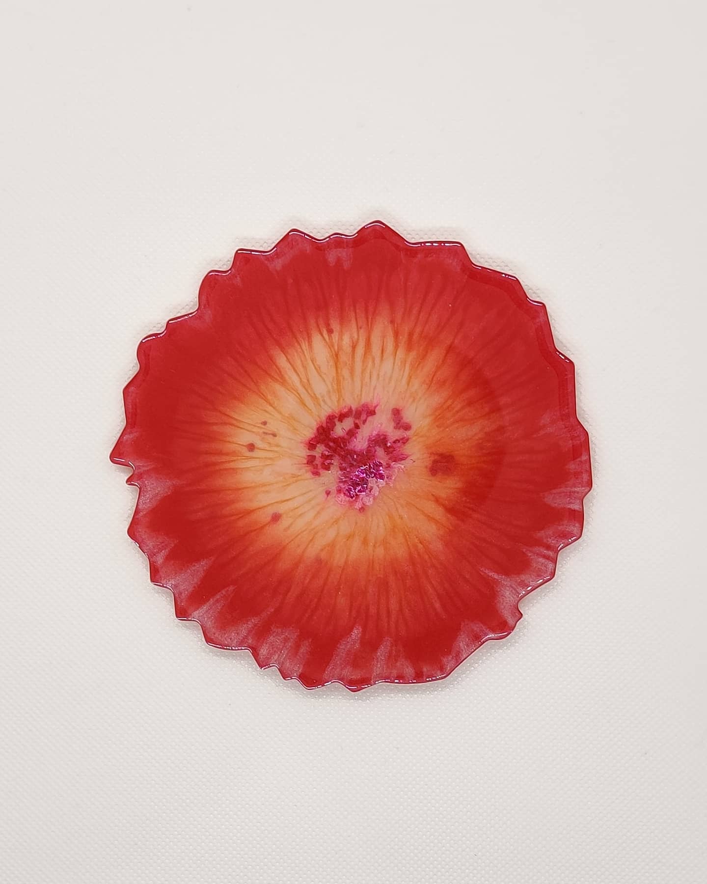 Dessous de verre luna rose