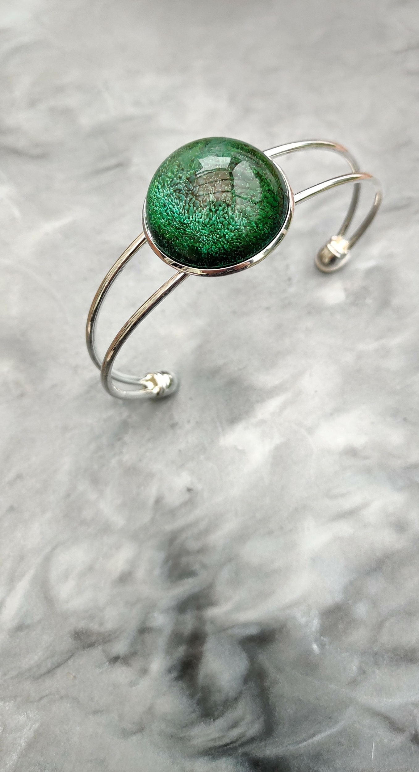 Bracelet romy vert