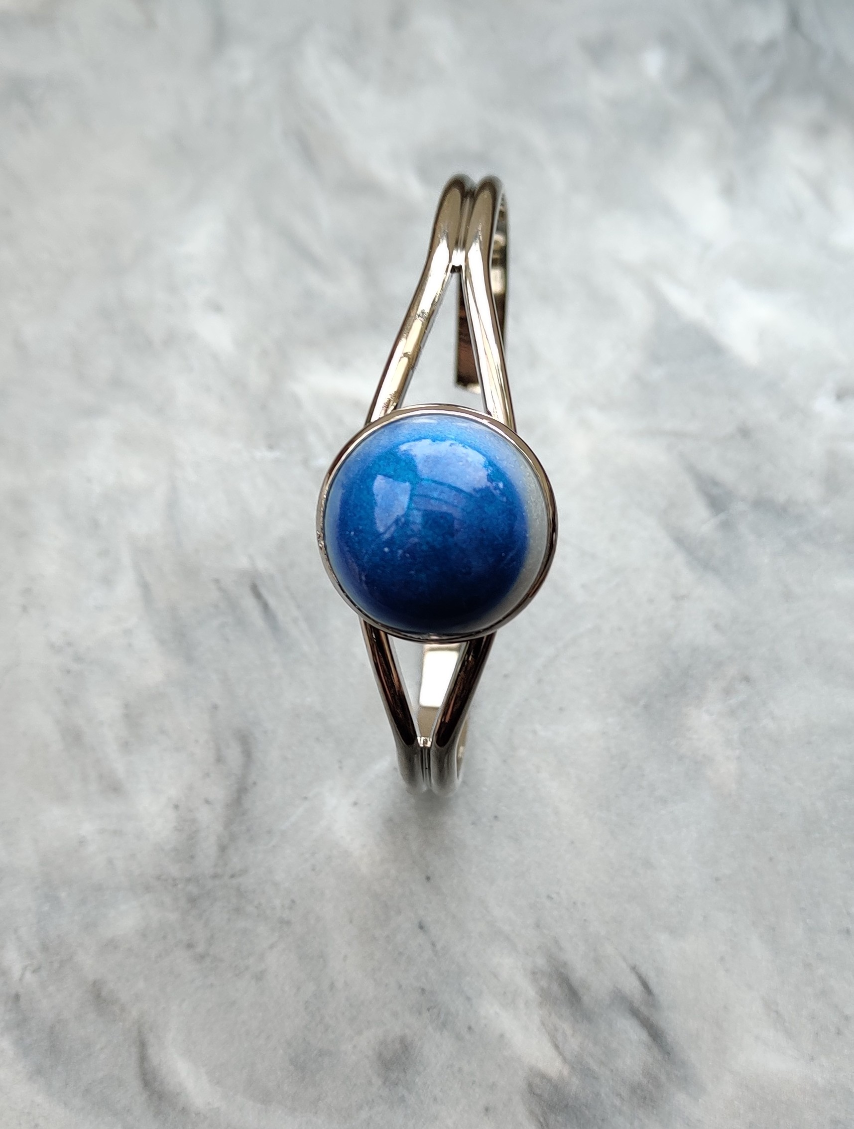 Bracelet Alya bleu et blanc