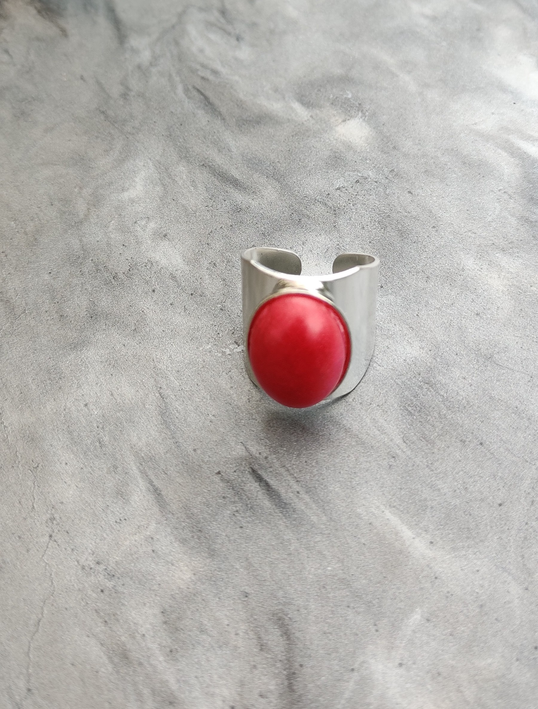 Bague silver Victoria rose