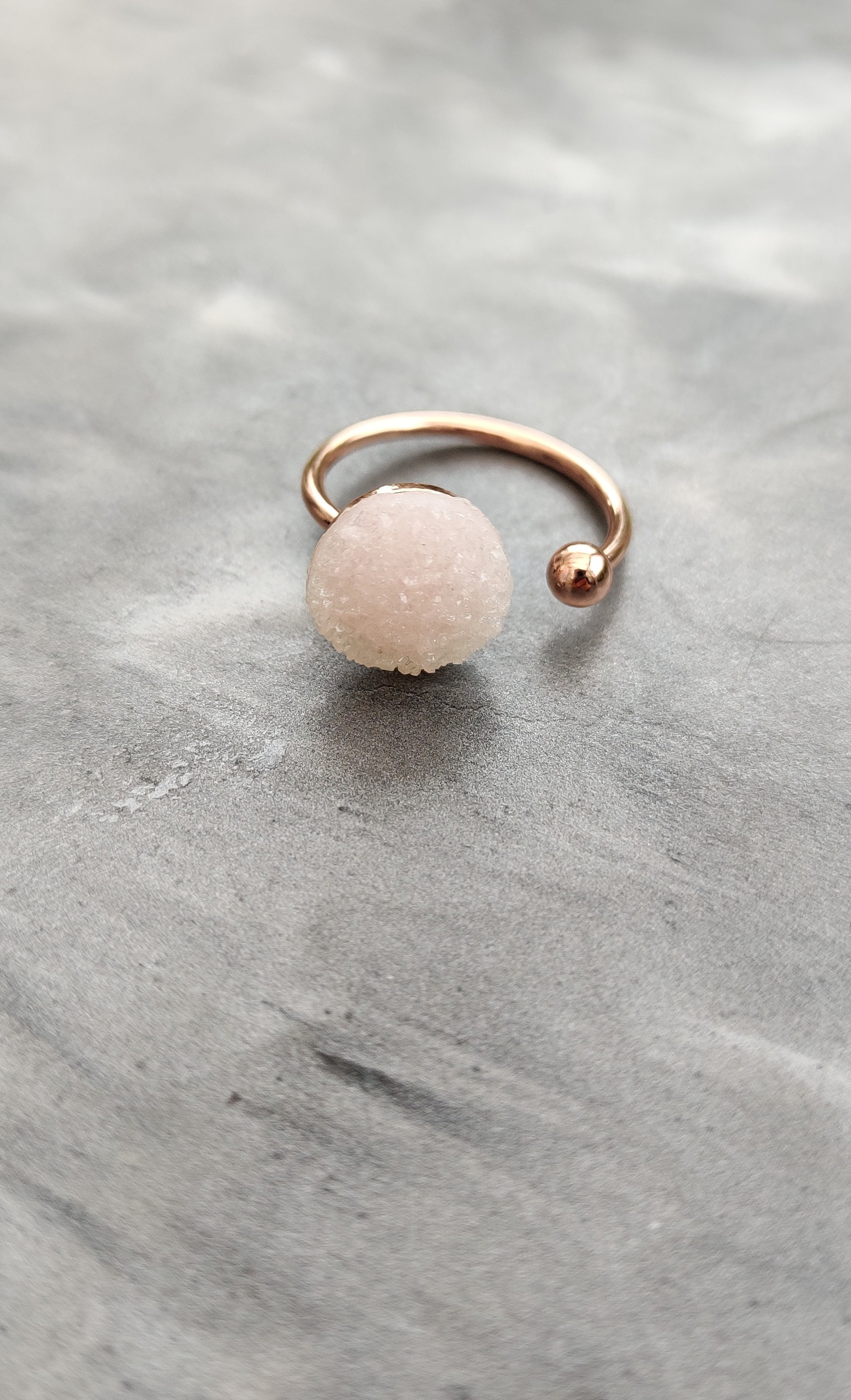 Bague Emy blanc