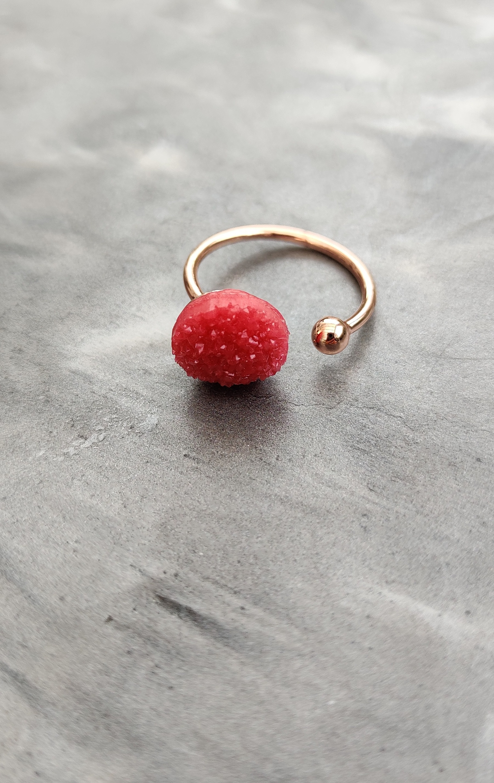 Bague Emy rose