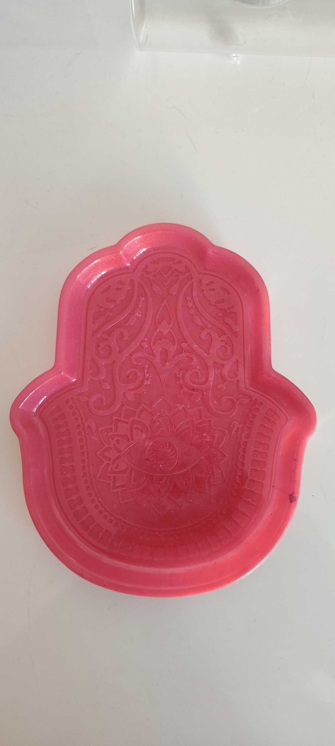 Vide poche hamsa rose