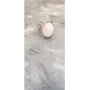 Bague Jade silver blanc