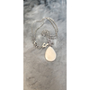 Collier loane blanc perle