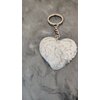 Porte cles blanc