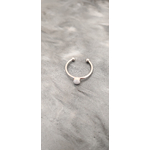 Bague lise silver blanc
