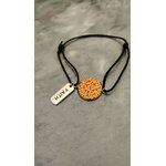 Bracelet stella jaune paillettes