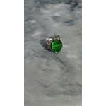 Bague jade silver vert