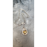 Collier loane or et argent