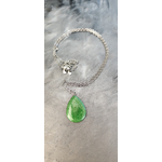 Collier loane vert emeraude
