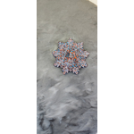 Magnet mandala A bleu