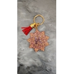 Portre cle mandala gold rouge K