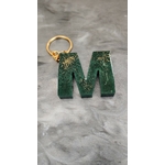 Porte cle gold lettre M