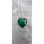 Collier Anais vert fonce