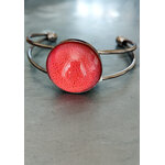 Bracelet Romy black rose ink
