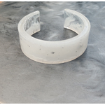 Bracelet Joy blanc transparent