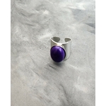 Bague silver Victoria violet