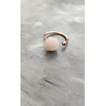 Bague Emy blanc