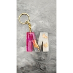 Porte cle gold blanc et rose M