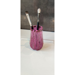 Vase1 rose paillettes crayons