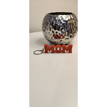 Porte cles mom rouge et or
