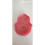 Vide poche hamsa rose et or