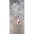Collier loane or et rouge