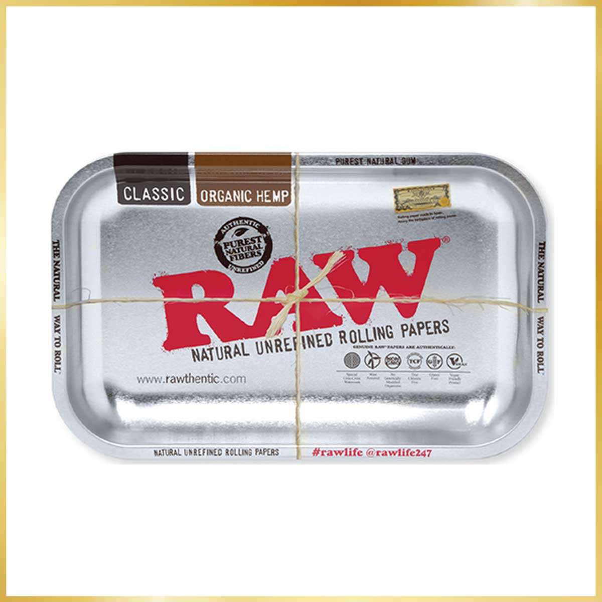 plateau-en-metal-raw-rollin-tray-silver