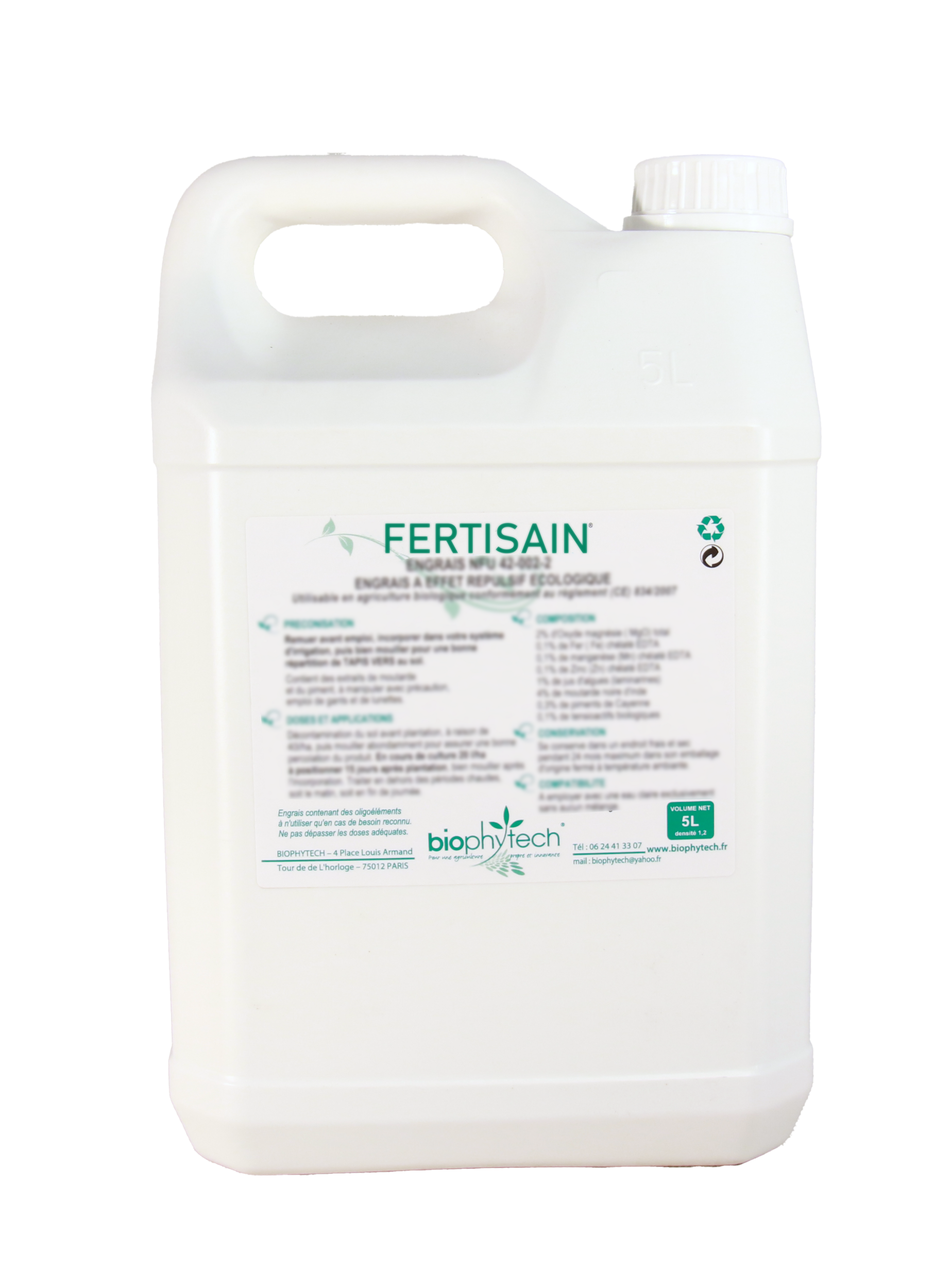 Engrais stimulant Fertisain® – 5 L