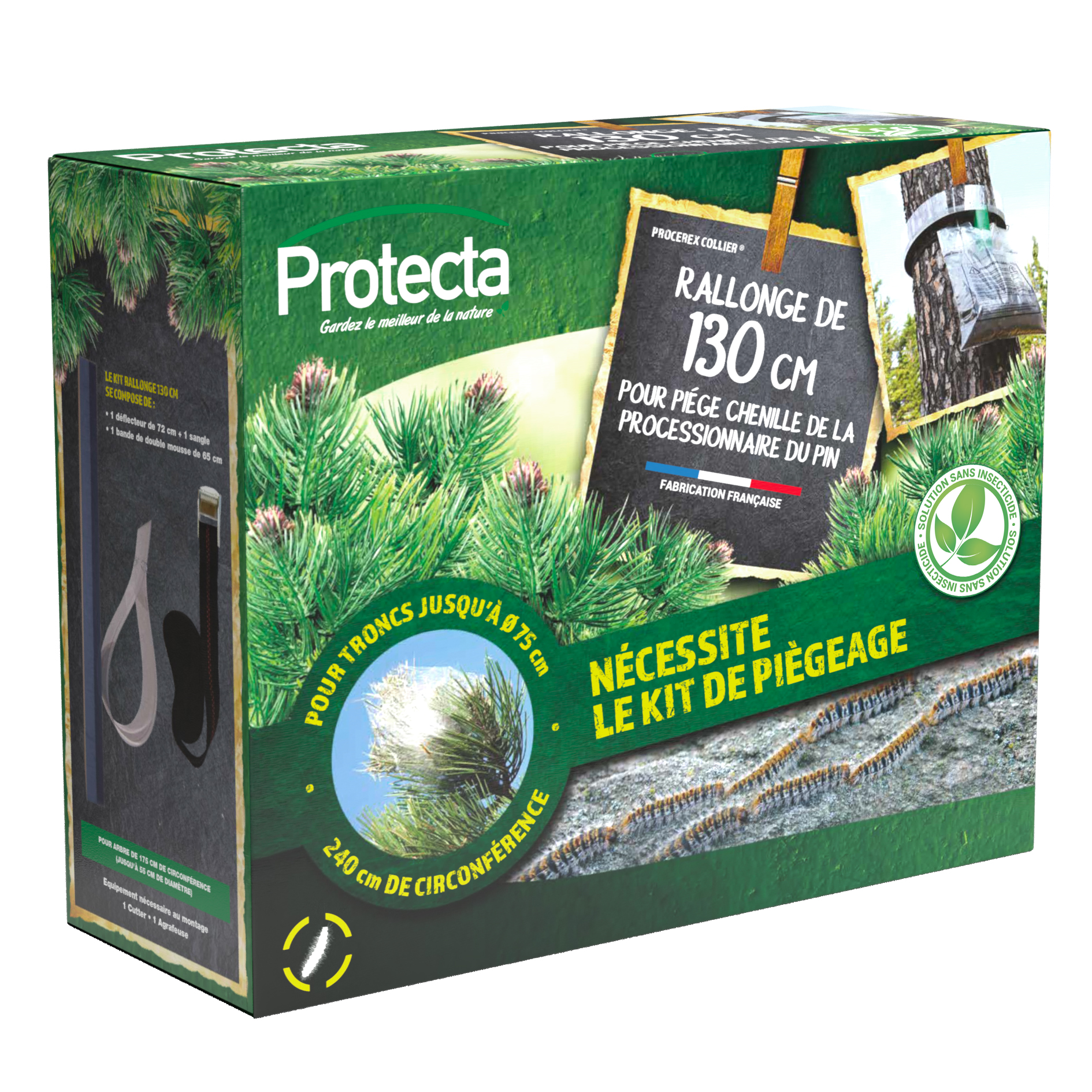 RALLONGE CHENILLE PROCESSIONNAIRE de 130 cm
