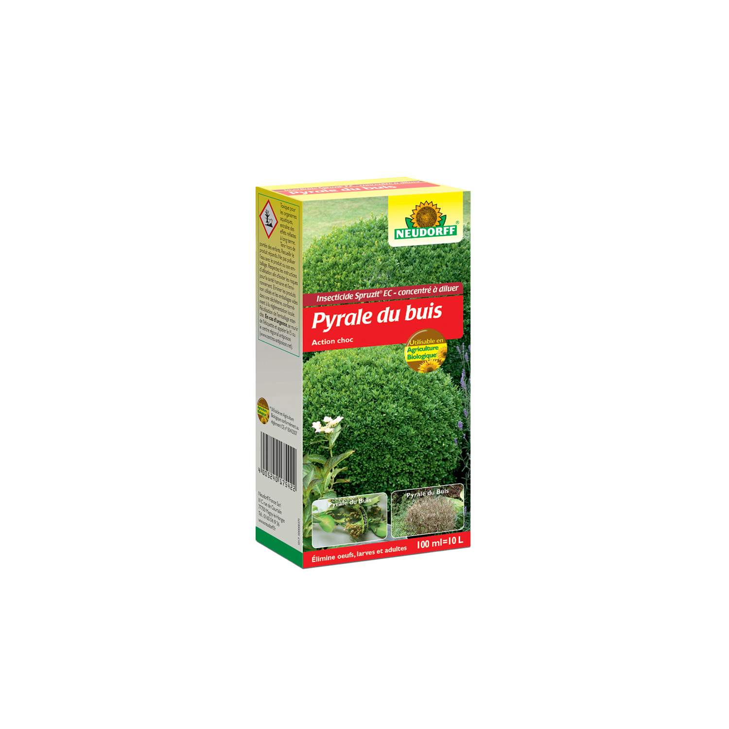INSECTICIDE PYRALE DU BUIS SPRUZIT® - Concentré 100ml