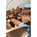 bois de chauffage couvert