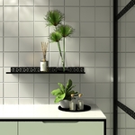 étagère suspendue decorative pour salle de bain cubes