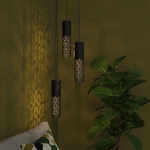 lampes suspendues en lustre pour salon design cubes