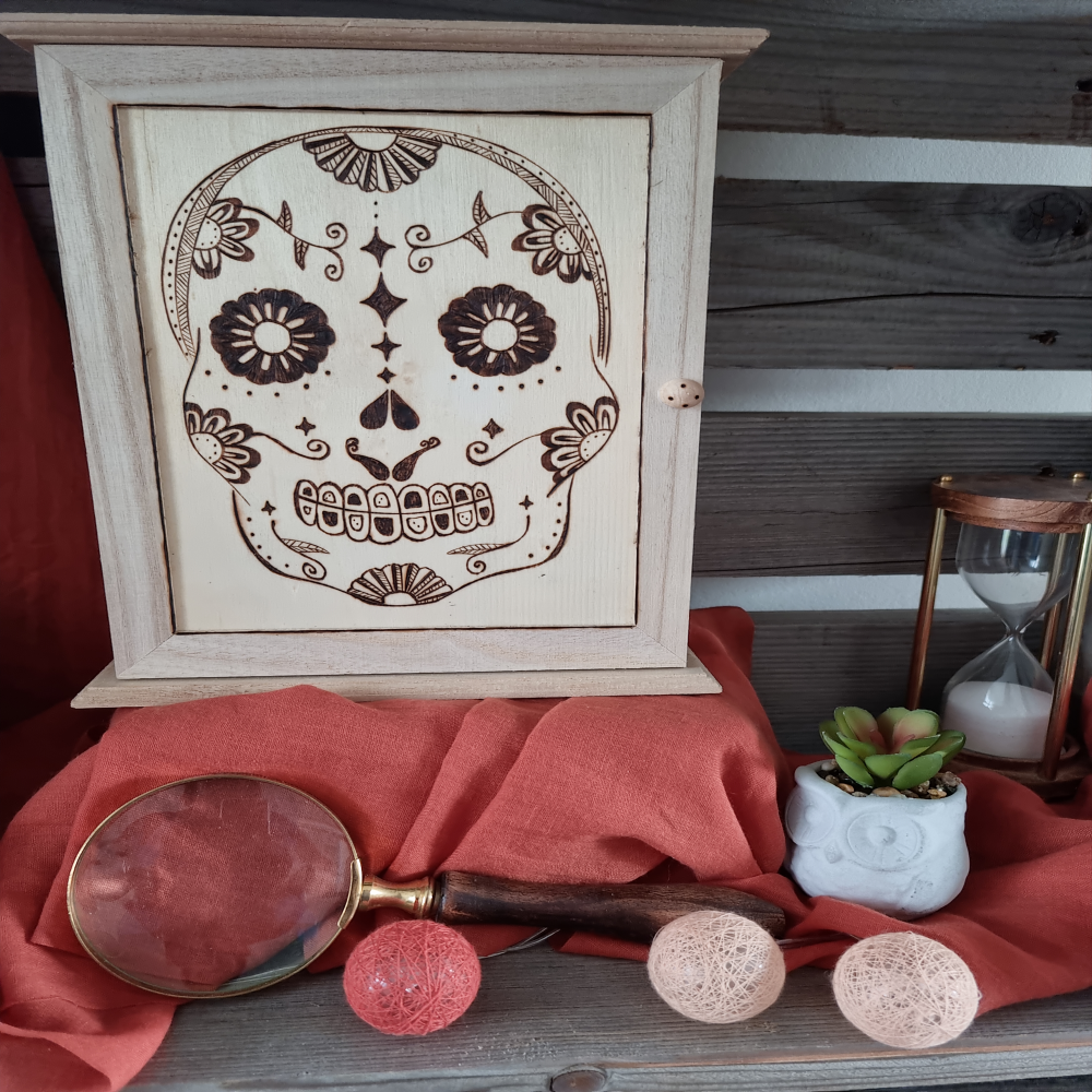 Boite clefs Calavera 1