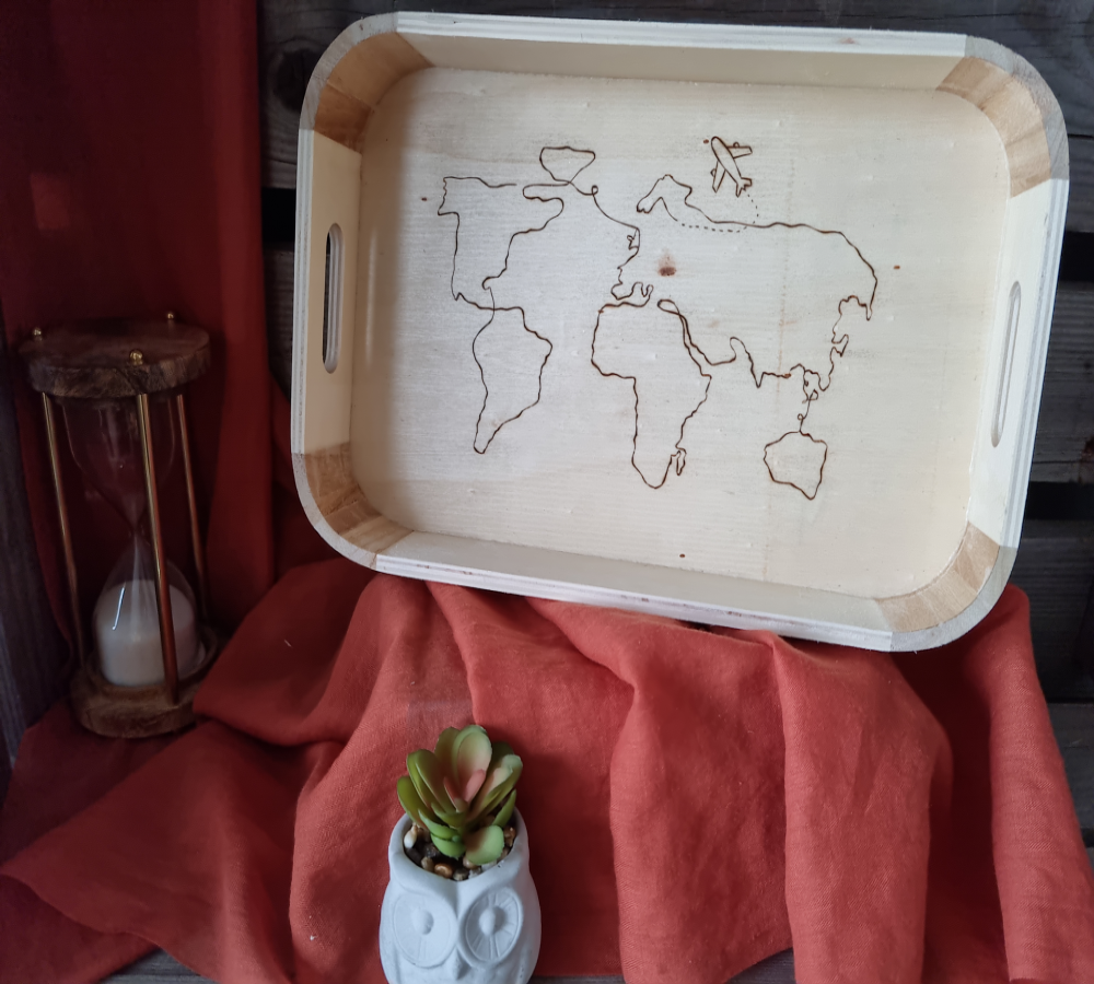 Plateau Carte du monde oneline